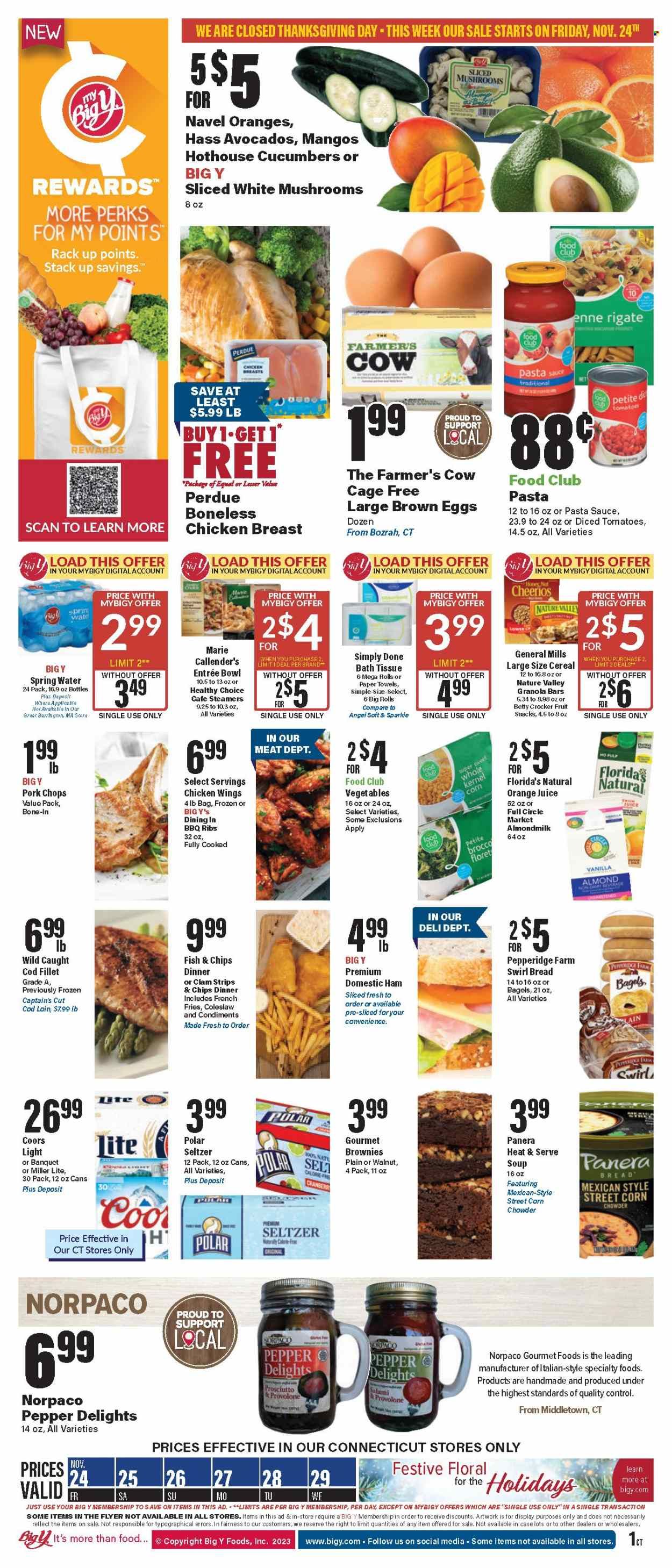 Big Y (CT) Weekly Ad Flyer Specials November 24 to November 29, 2023