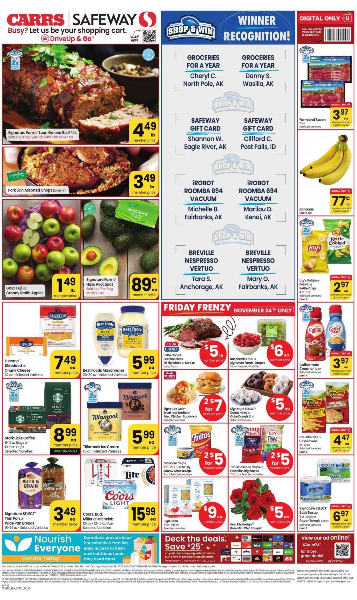 Safeway (AK) Weekly Ad Flyer Specials November 24 to November 28, 2023