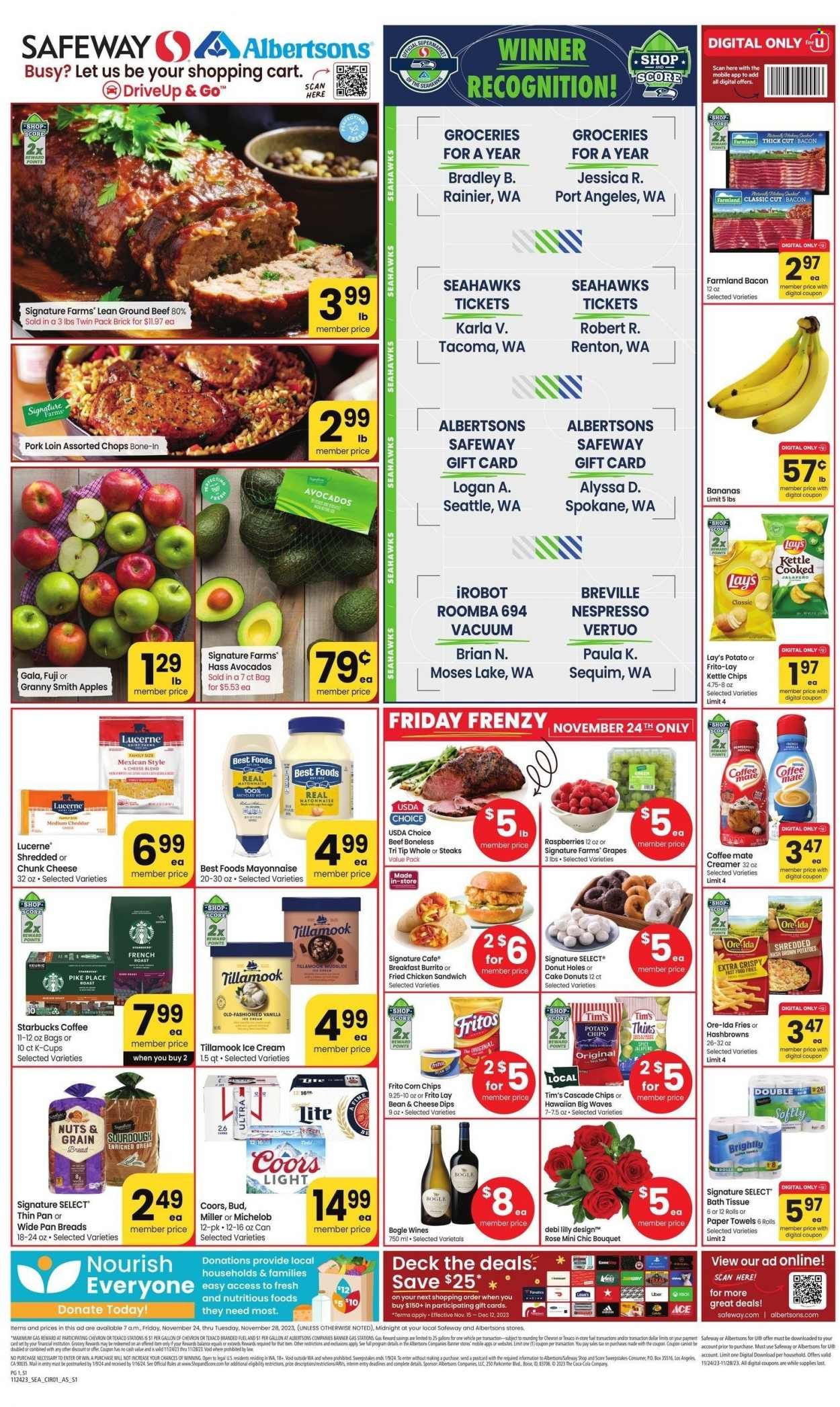 Safeway (WA) Weekly Ad Flyer Specials November 24 to November 28, 2023