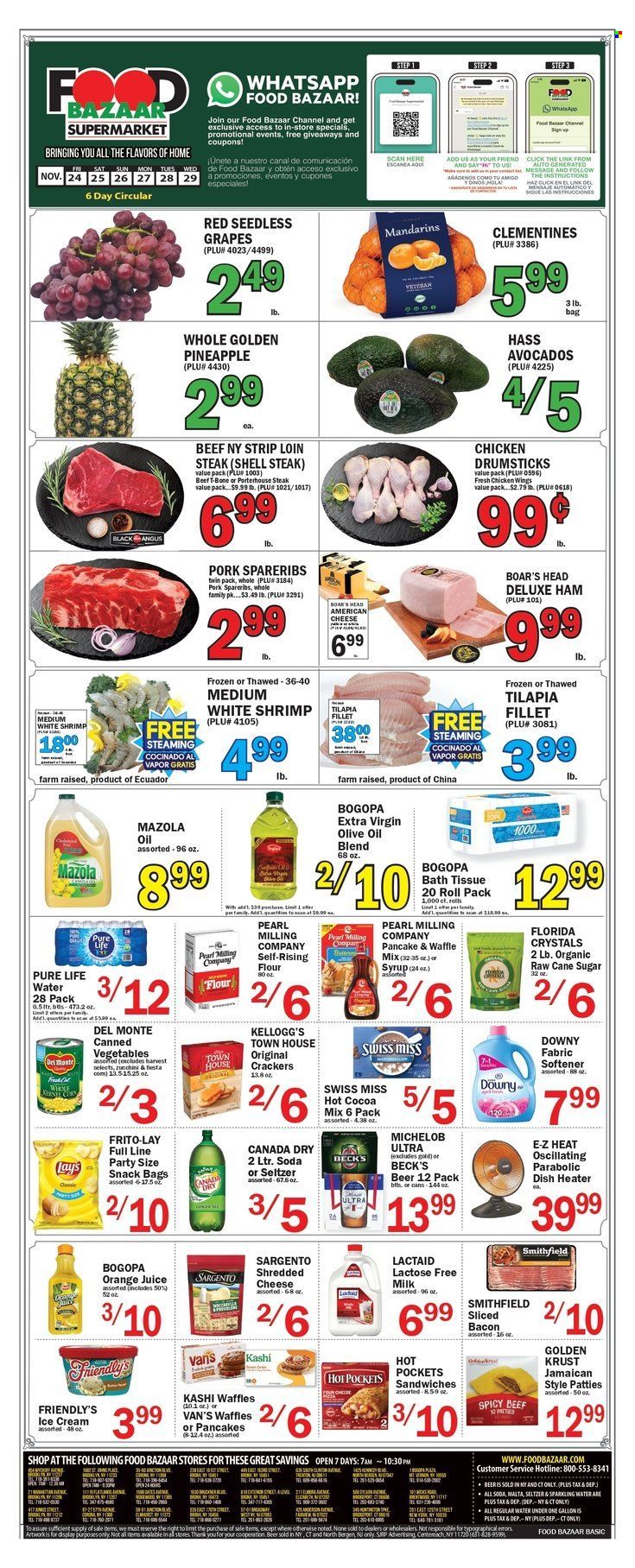 Food Bazaar (CT, NJ, NY) Weekly Ad Flyer Specials November 24 to November 29, 2023
