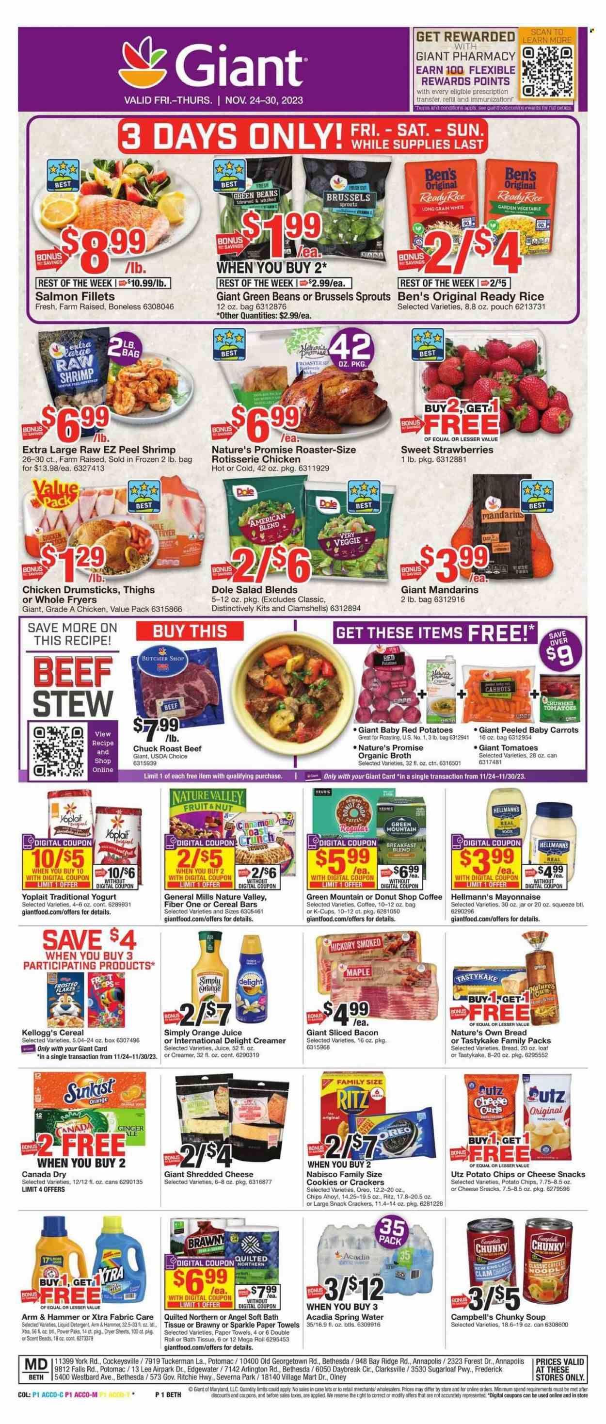 Giant Food (DE, MD, VA) Weekly Ad Flyer Specials November 24 to November 30, 2023