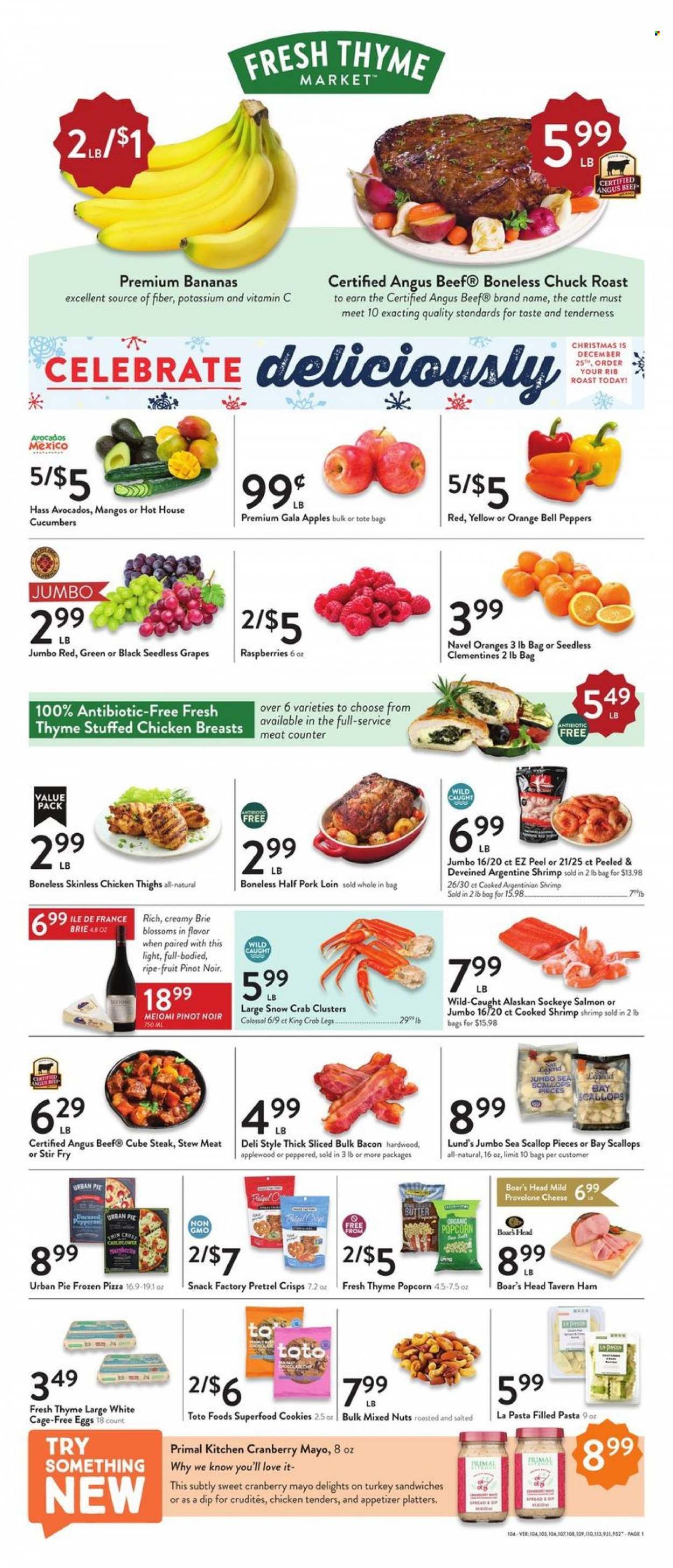 Fresh Thyme Weekly Ad Flyer Specials November 24 to November 28, 2023