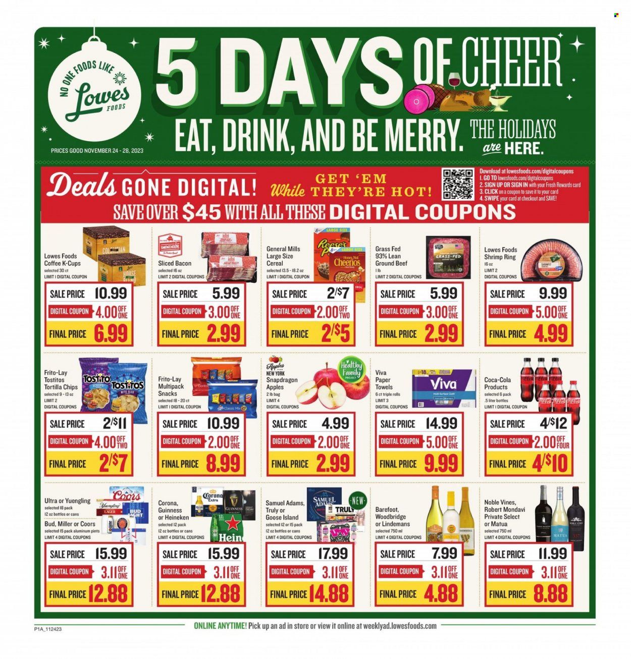 Lowes Foods (NC, SC) Weekly Ad Flyer Specials November 24 to November 28, 2023