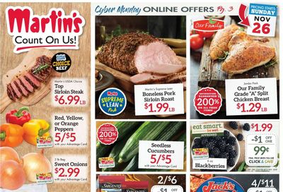 Martin’s (IN, MI) Weekly Ad Flyer Specials November 26 to December 2, 2023