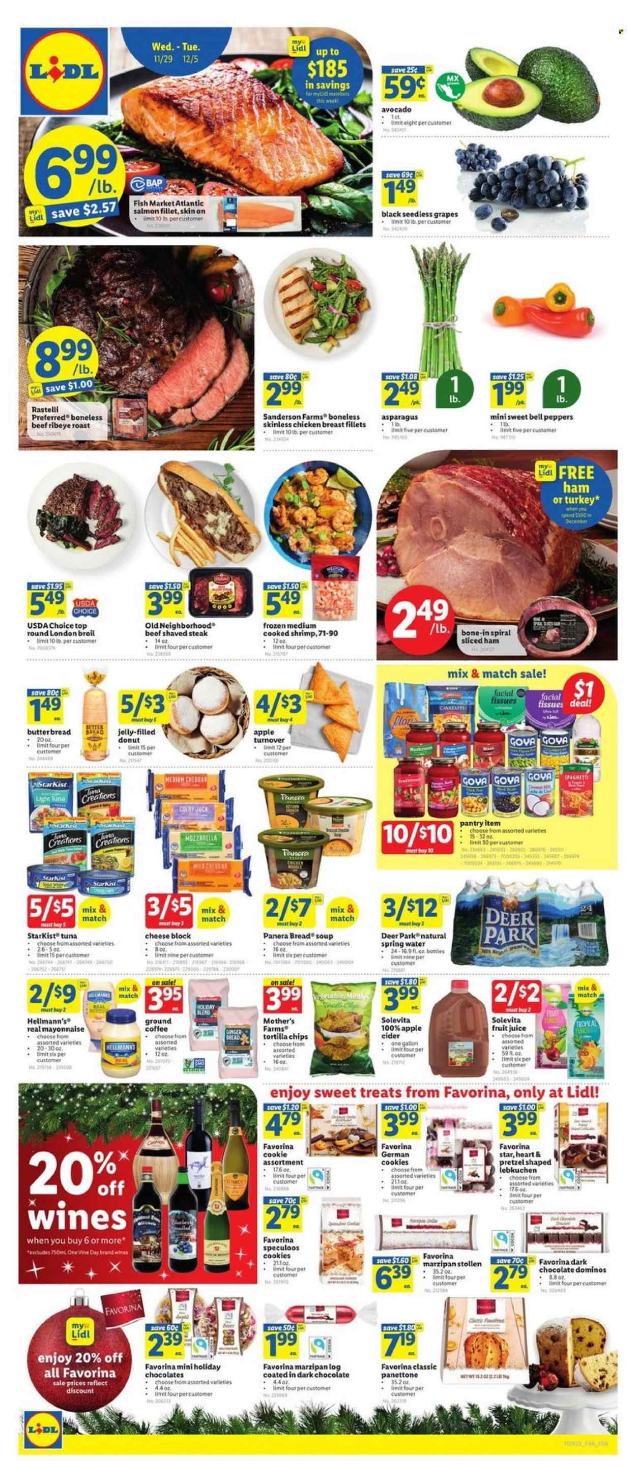Lidl (GA, MD, NC, NJ, PA, SC, VA) Weekly Ad Flyer Specials November 29 to December 5, 2023