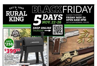 Rural King Weekly Ad Flyer Specials November 22 to November 26, 2023