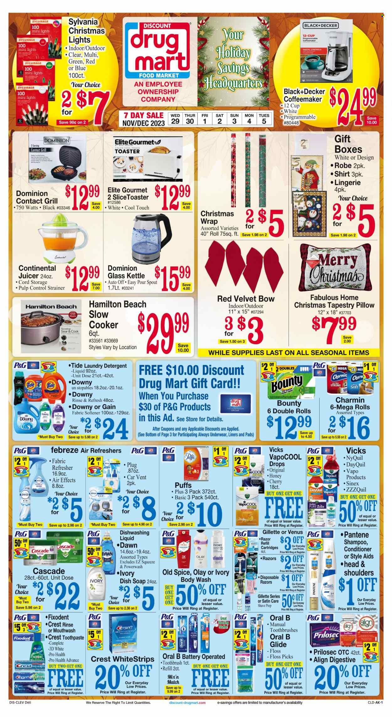 Discount Drug Mart (OH) Weekly Ad Flyer Specials November 29 to December 5, 2023
