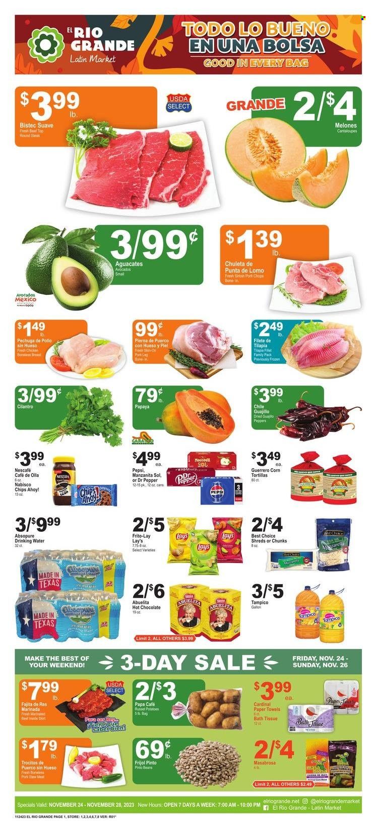 El Rio Grande (TX) Weekly Ad Flyer Specials November 24 to November 28, 2023