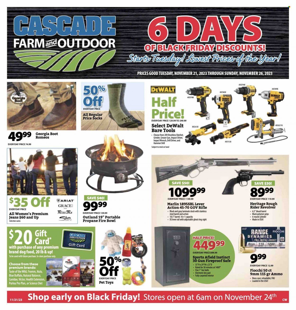 Cascade Farm And Outdoor (OR, WA) Weekly Ad Flyer Specials November 21 to November 26, 2023