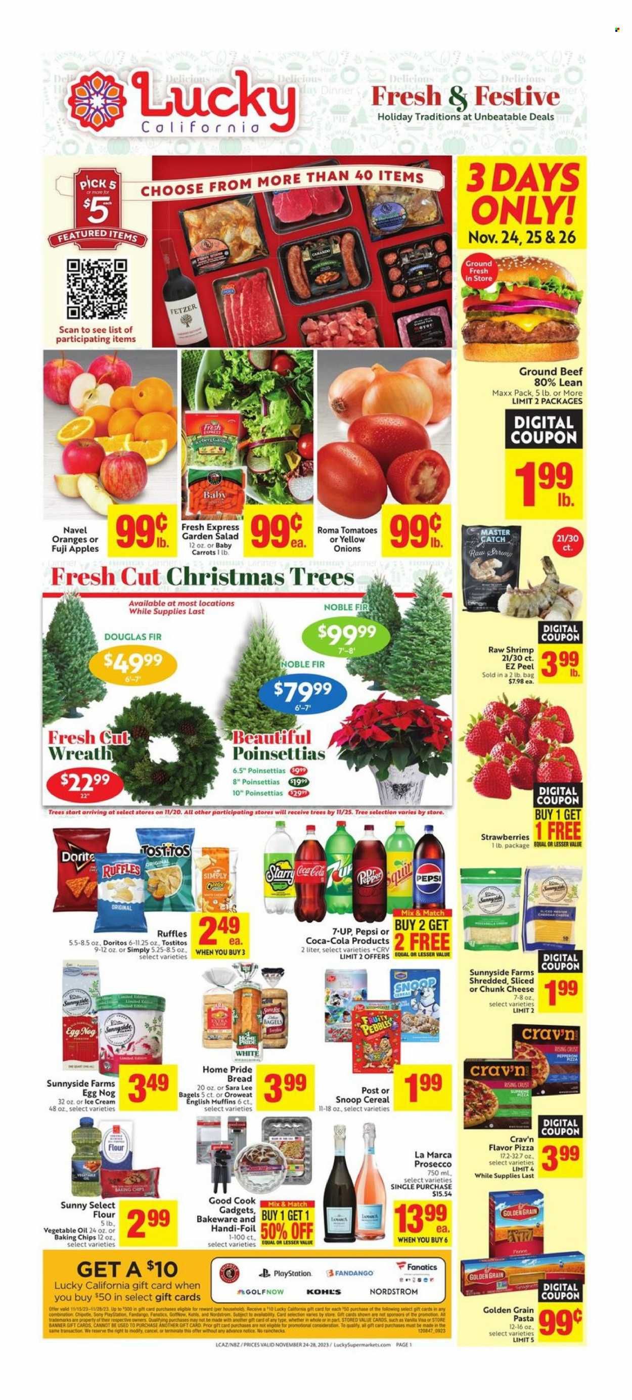 Lucky California Weekly Ad Flyer Specials November 24 to November 28, 2023