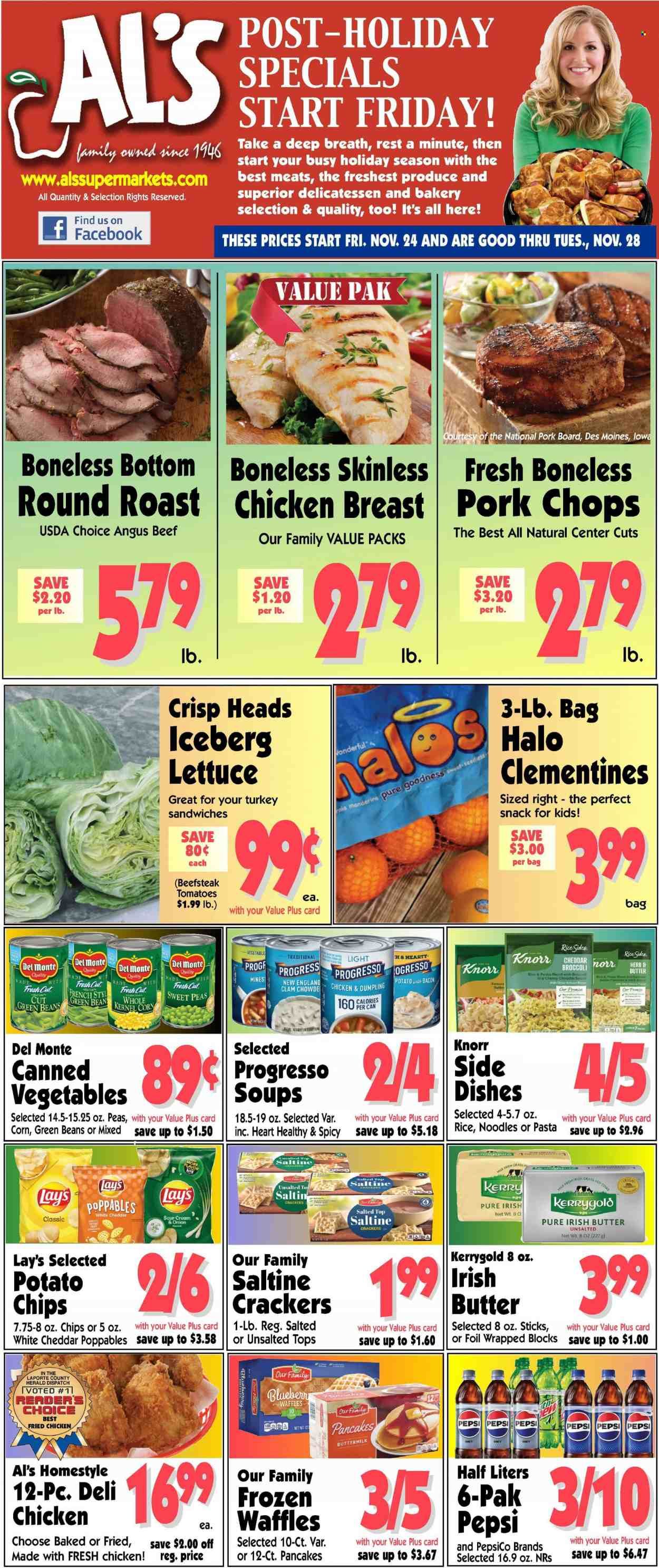 Al's Supermarket (IN) Weekly Ad Flyer Specials November 24 to November 28, 2023