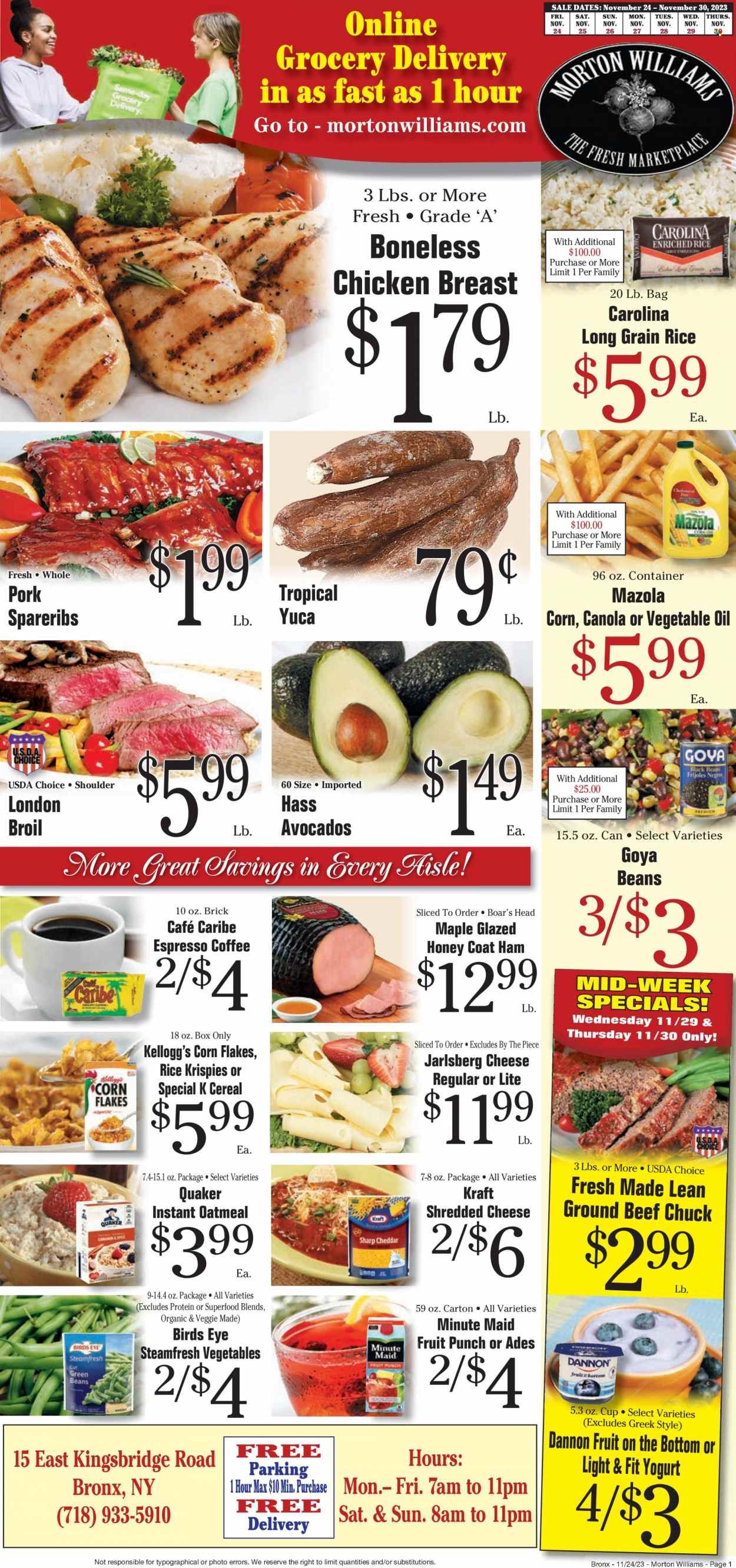 Morton Williams (NY) Weekly Ad Flyer Specials November 24 to November 30, 2023