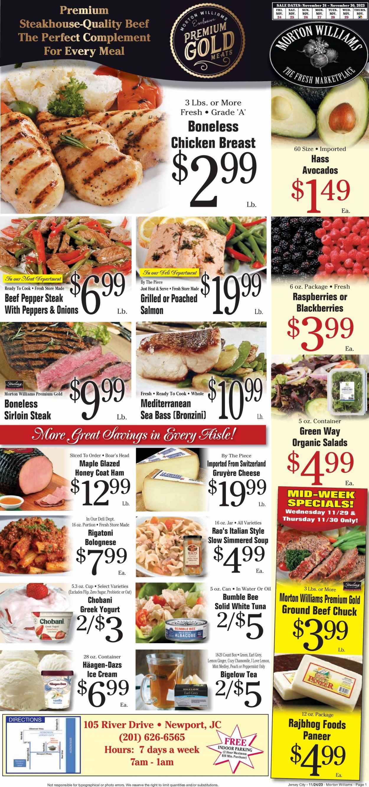 Morton Williams (NJ) Weekly Ad Flyer Specials November 24 to November 30, 2023