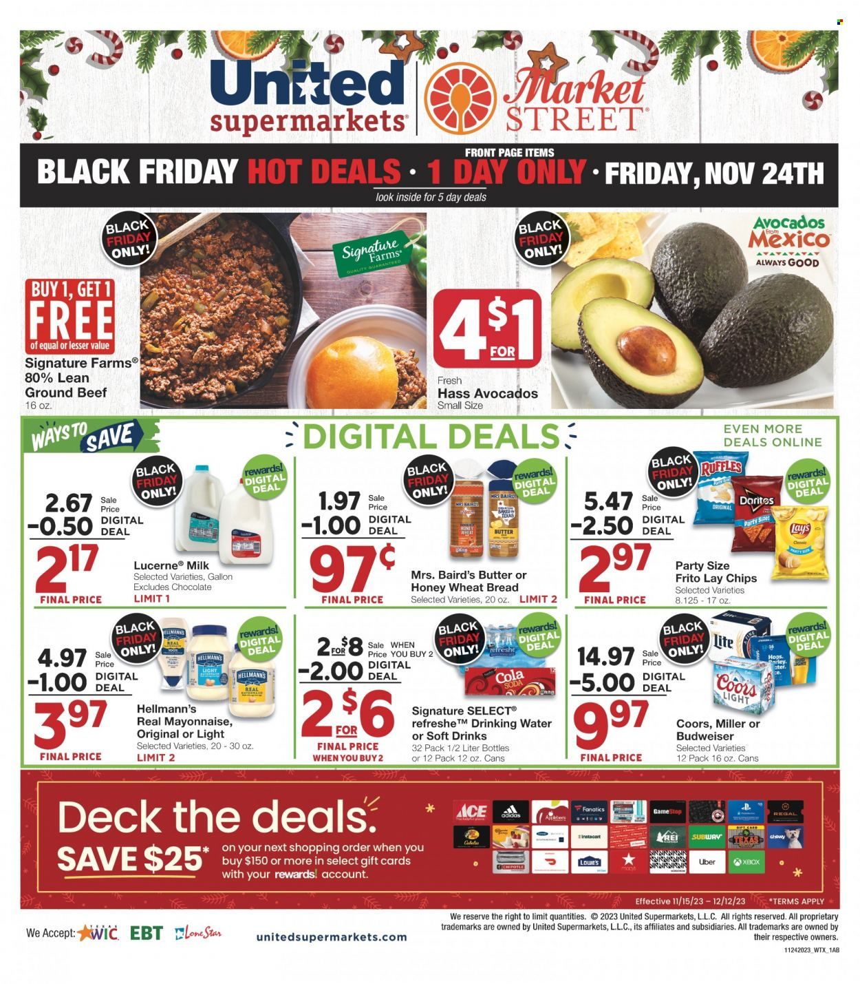United Supermarkets (TX) Weekly Ad Flyer Specials November 24 to November 28, 2023