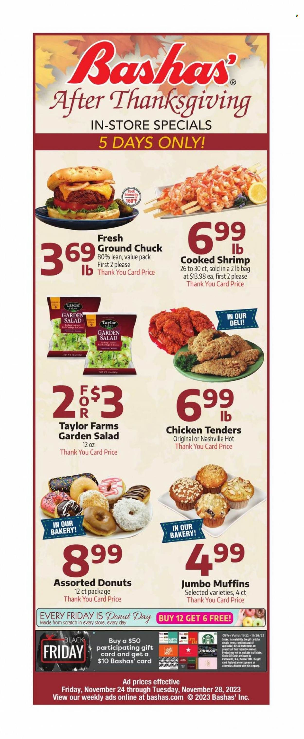 Bashas' Diné Markets (AZ, NM) Weekly Ad Flyer Specials November 24 to November 28, 2023
