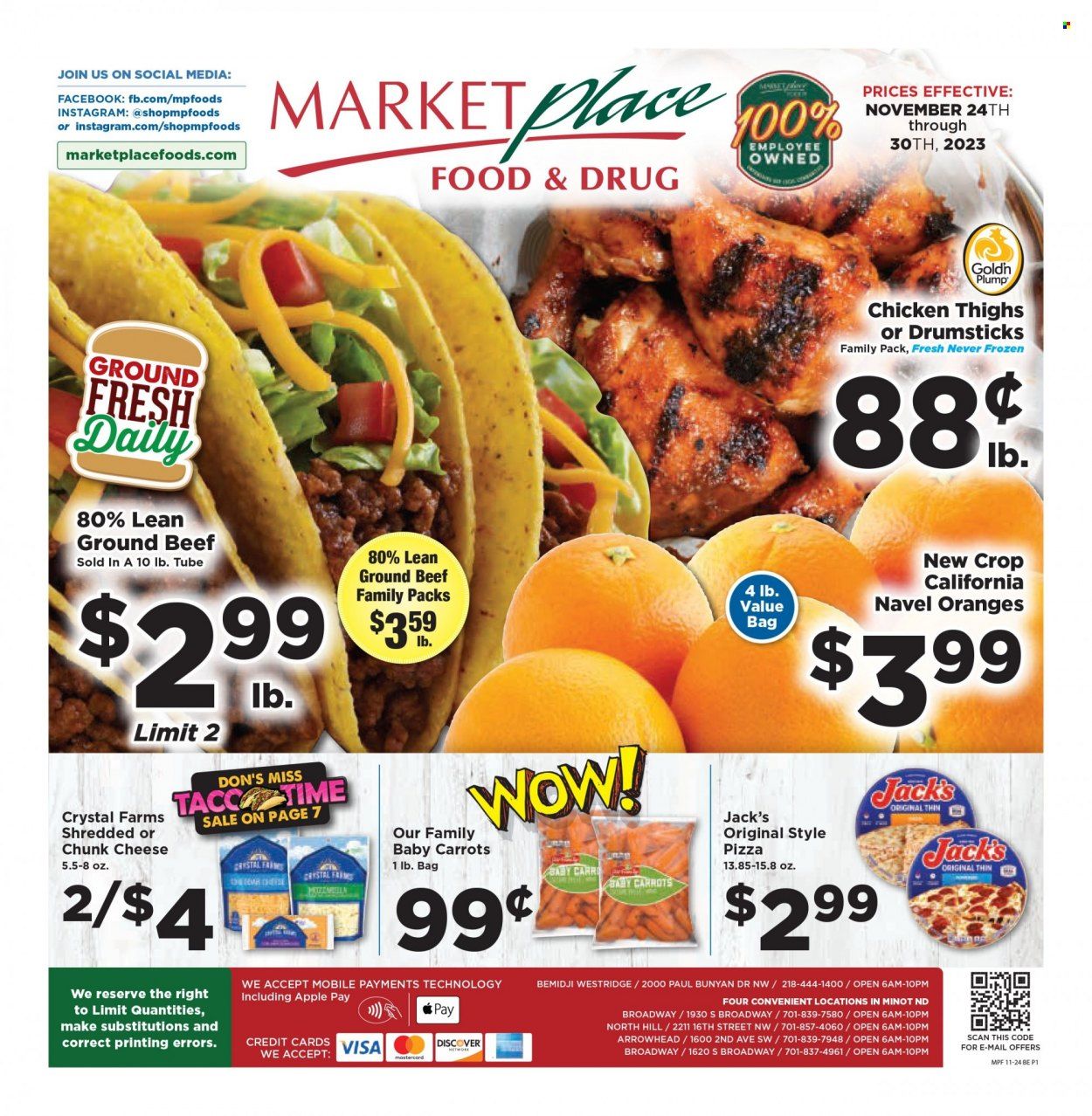 Marketplace Foods (MN) Weekly Ad Flyer Specials November 24 to November 30, 2023