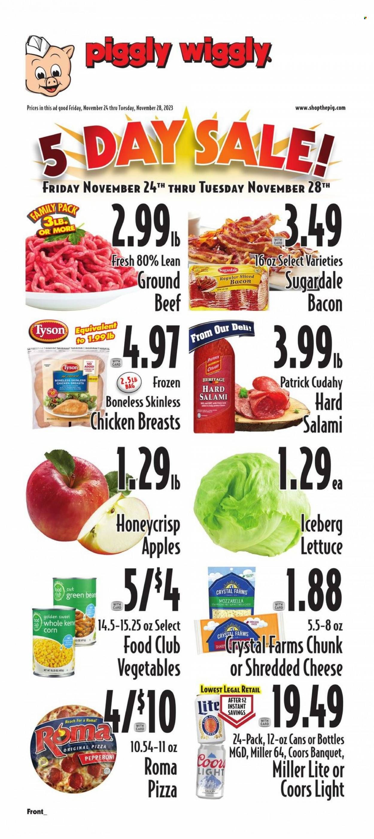Piggly Wiggly (GA, SC) Weekly Ad Flyer Specials November 24 to November 28, 2023