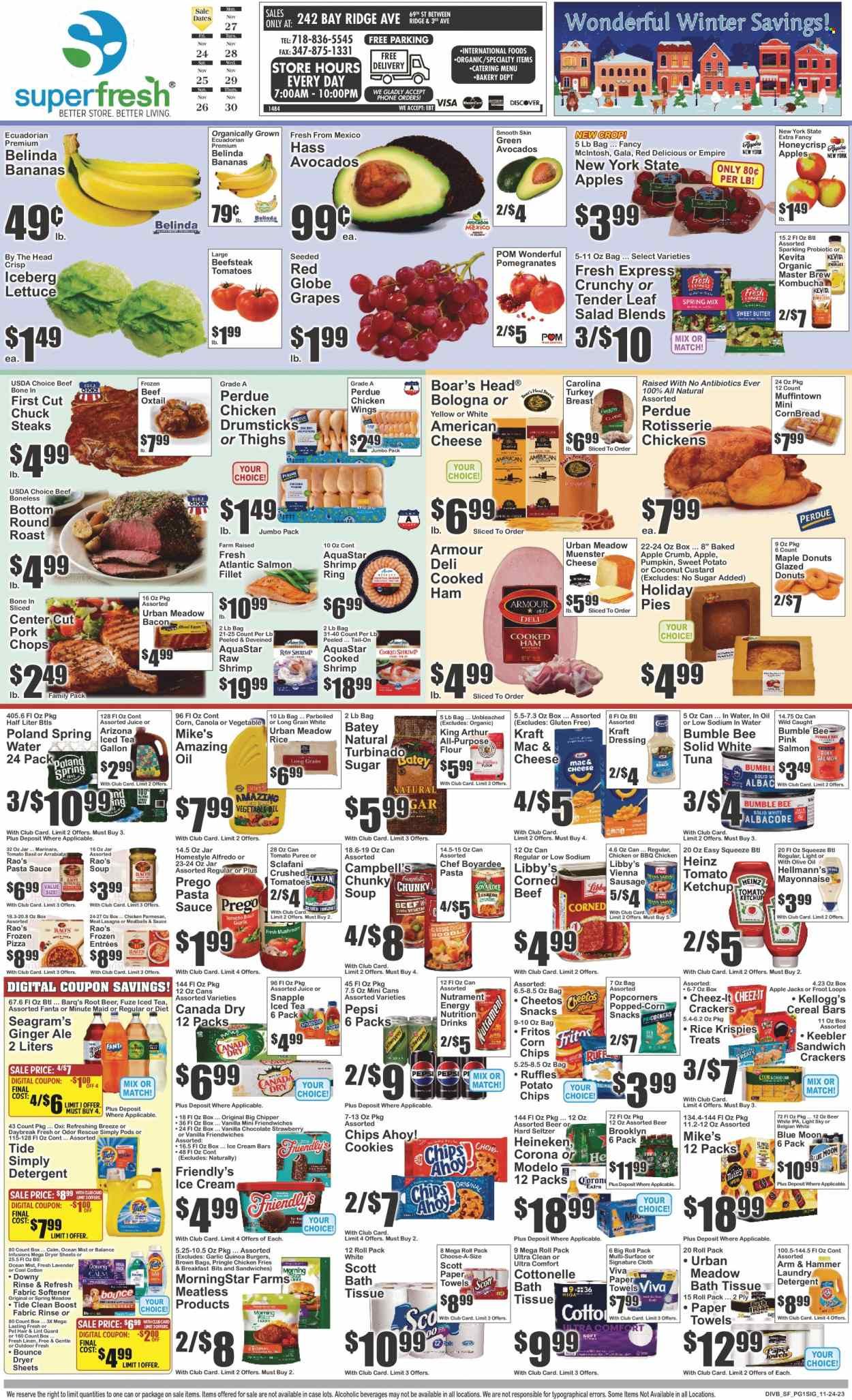 Super Fresh (NY) Weekly Ad Flyer Specials November 24 to November 30, 2023