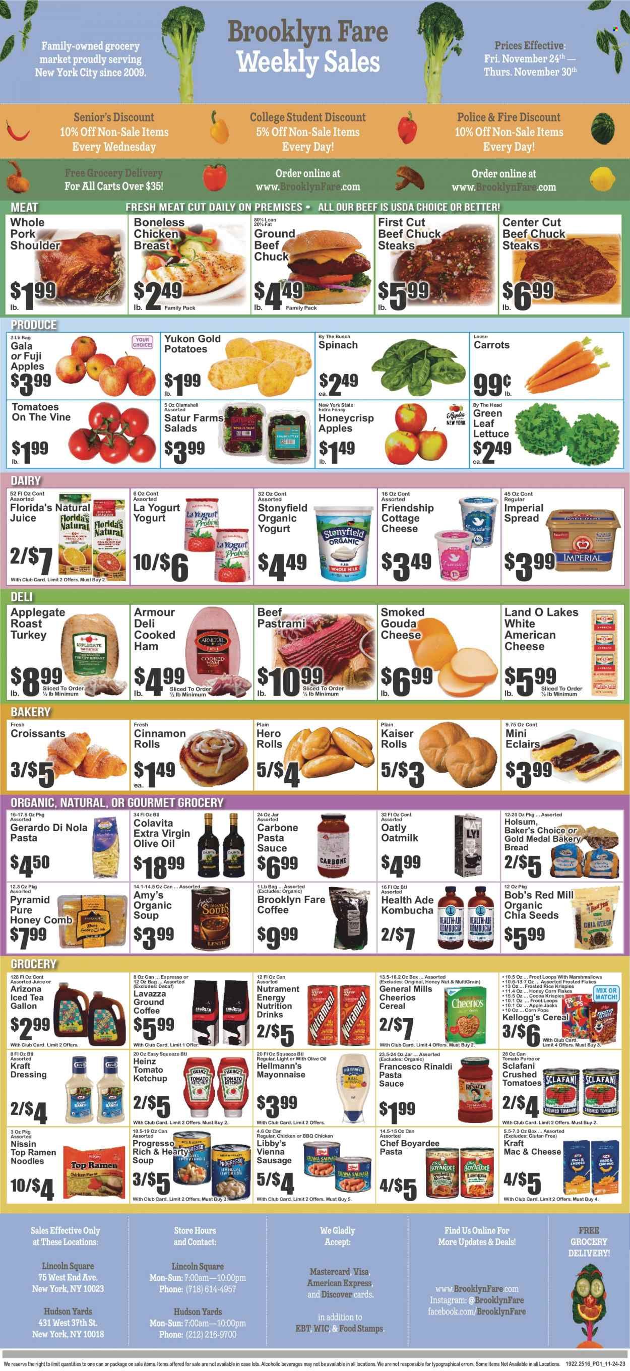 Brooklyn Fare (NY) Weekly Ad Flyer Specials November 24 to November 30, 2023