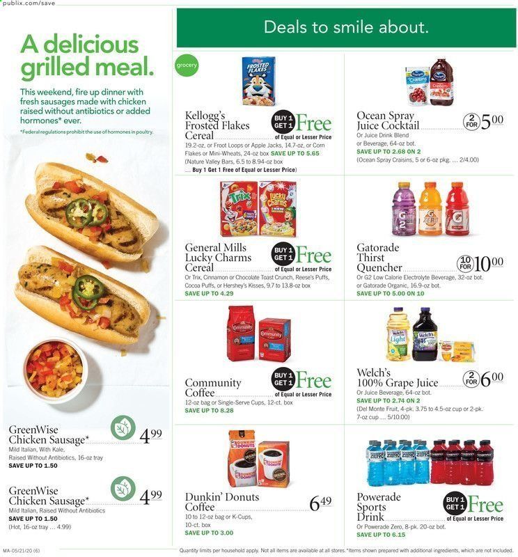 Publix Weekly Ad & Flyer May 21 to 27