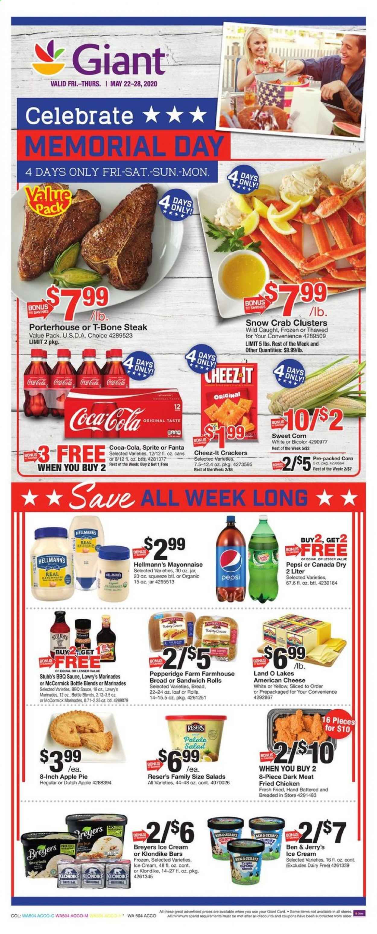Giant Food Weekly Ad & Flyer May 22 to 28