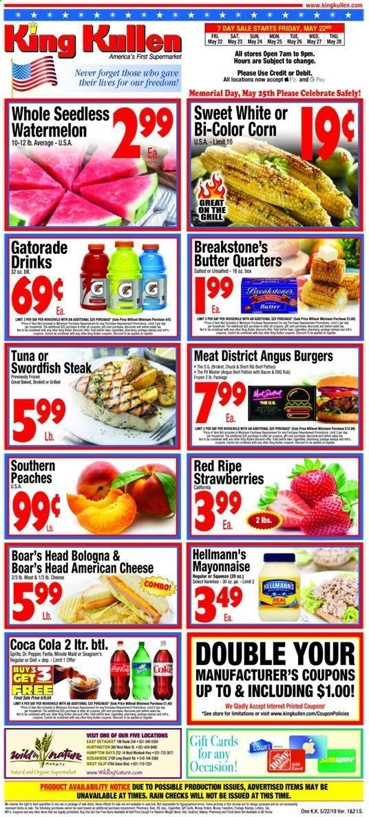 King Kullen Weekly Ad & Flyer May 22 to 28