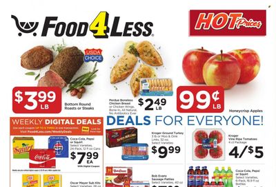 Food 4 Less (IL) Weekly Ad Flyer Specials November 29 to December 5, 2023