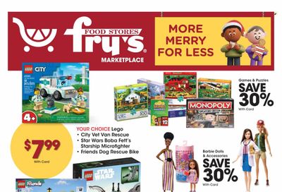 Fry’s (AZ) Weekly Ad Flyer Specials November 29 to December 5, 2023