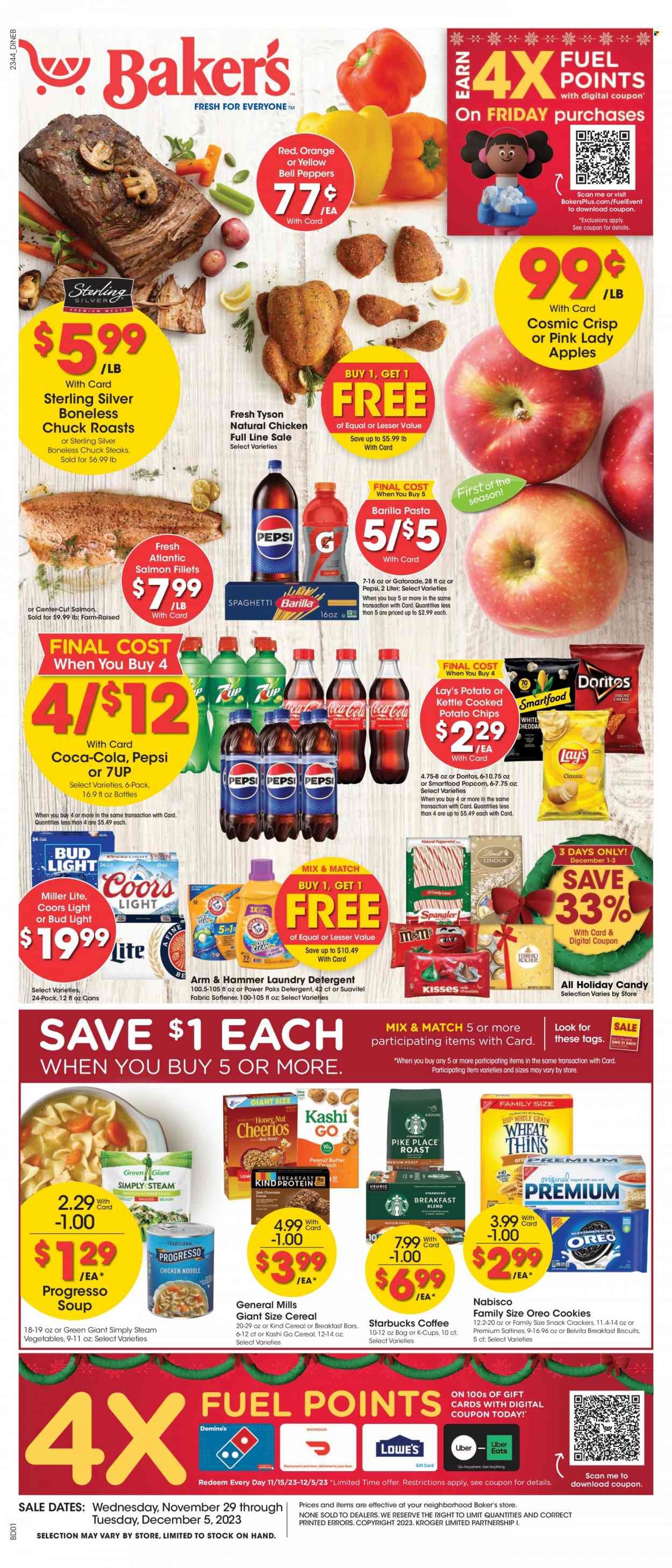 Baker's (NE) Weekly Ad Flyer Specials November 29 to December 5, 2023