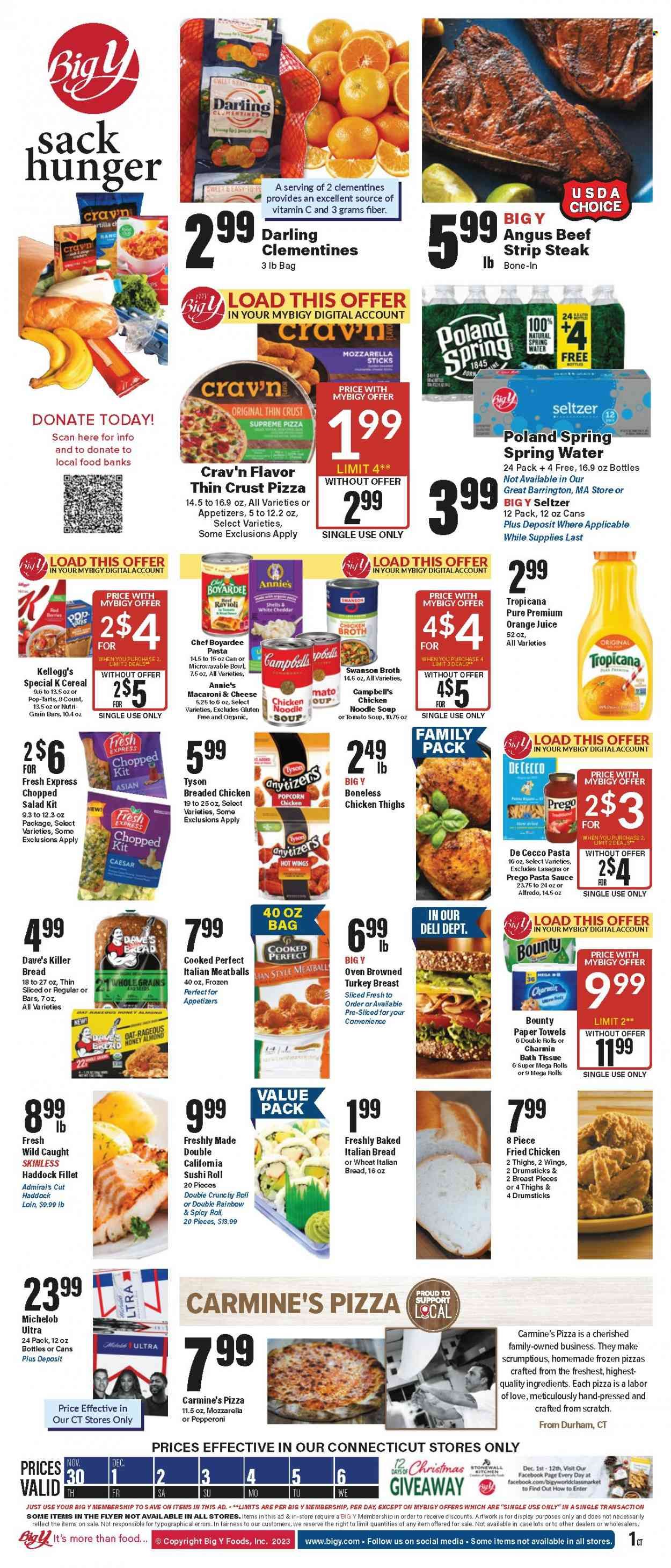 Big Y (CT) Weekly Ad Flyer Specials November 30 to December 6, 2023