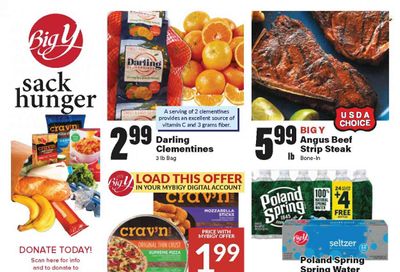Big Y (CT) Weekly Ad Flyer Specials November 30 to December 6, 2023