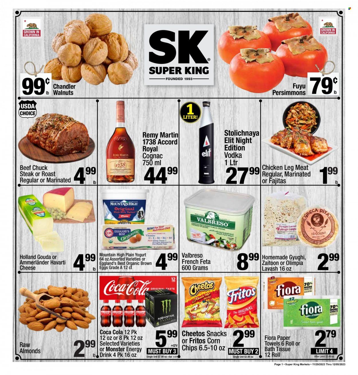 Super King Markets (CA) Weekly Ad Flyer Specials November 29 to December 5, 2023