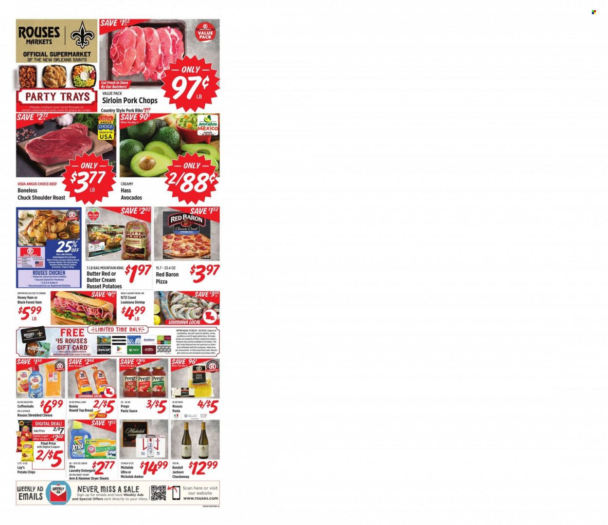 Rouses Markets (AL) Weekly Ad Flyer Specials November 29 to December 6, 2023