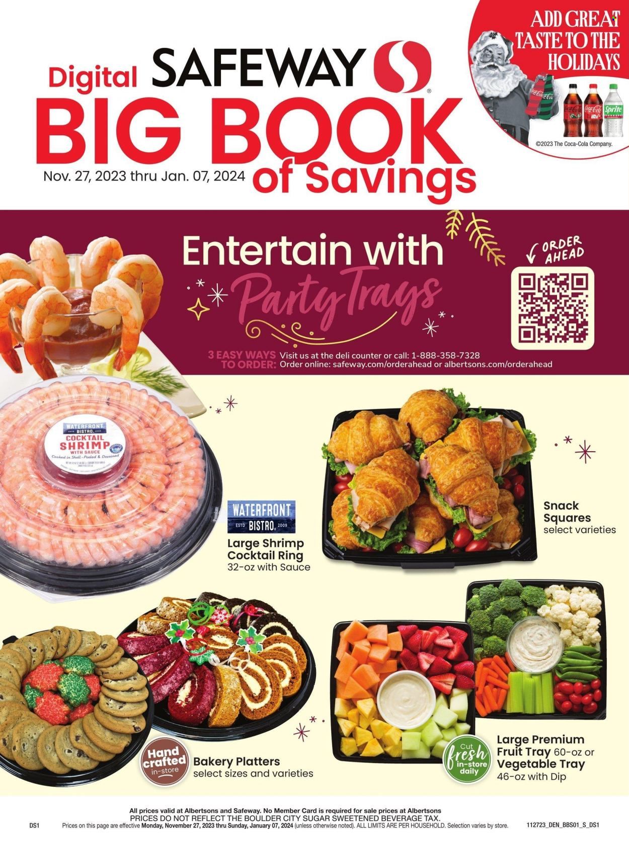 Safeway (CO, NE, NM, WY) Weekly Ad Flyer Specials November 27 to January 7, 2024