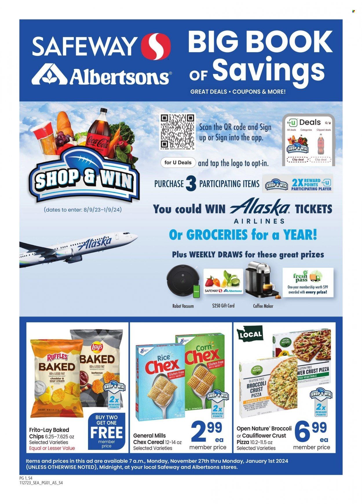 Safeway (ID) Weekly Ad Flyer Specials November 27 to January 1, 2024