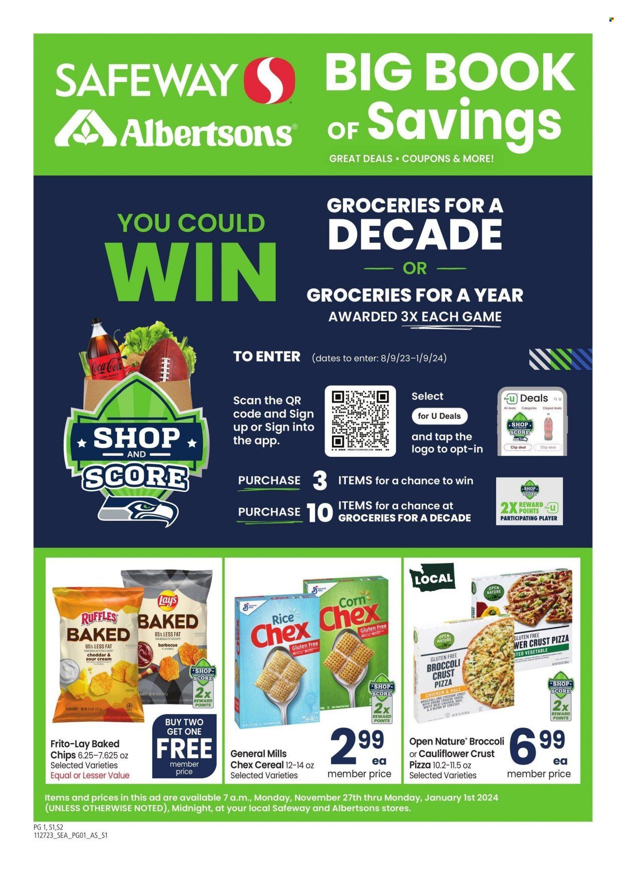 Safeway (WA) Weekly Ad Flyer Specials November 27 to January 1, 2024