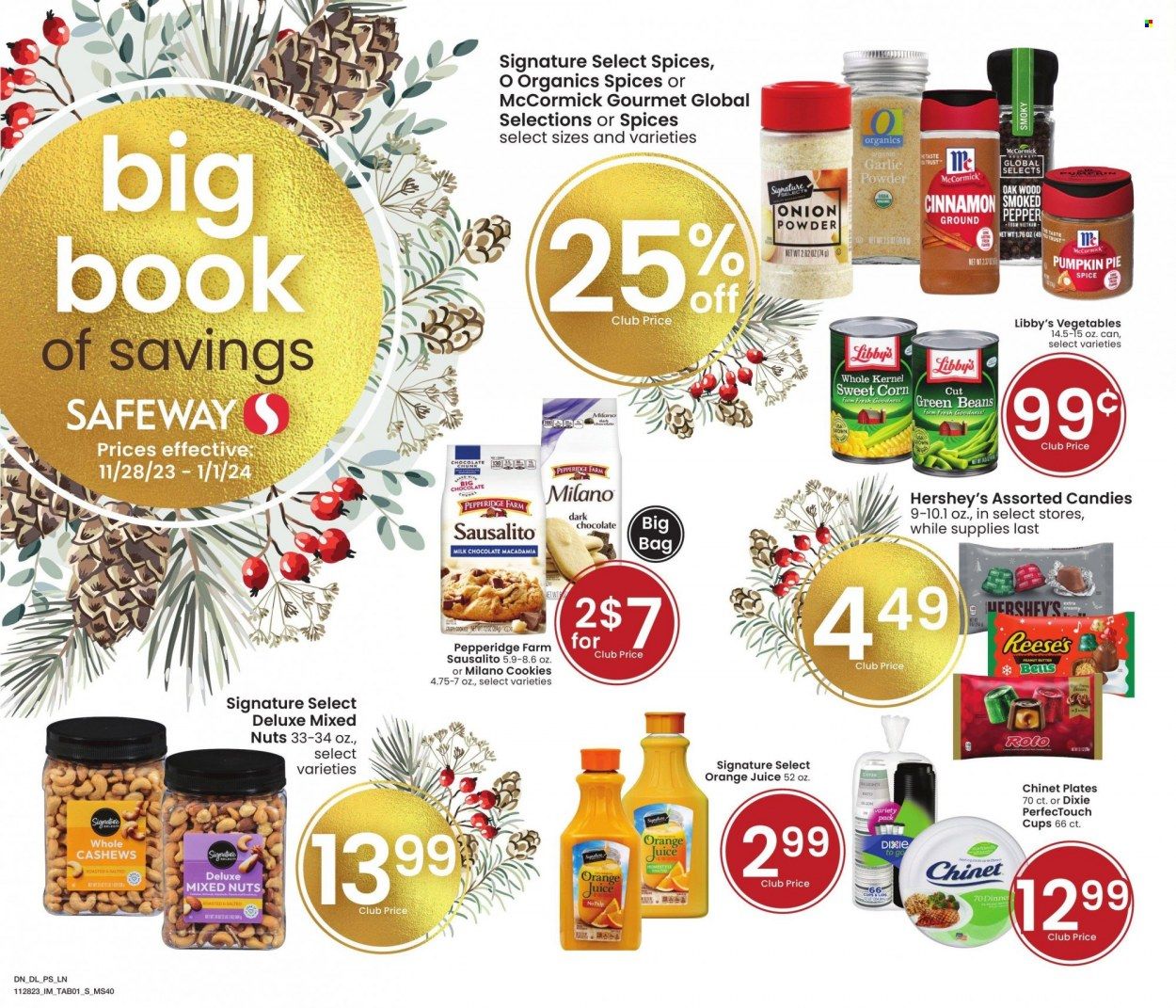Safeway (MT, WY) Weekly Ad Flyer Specials November 28 to January 1, 2024