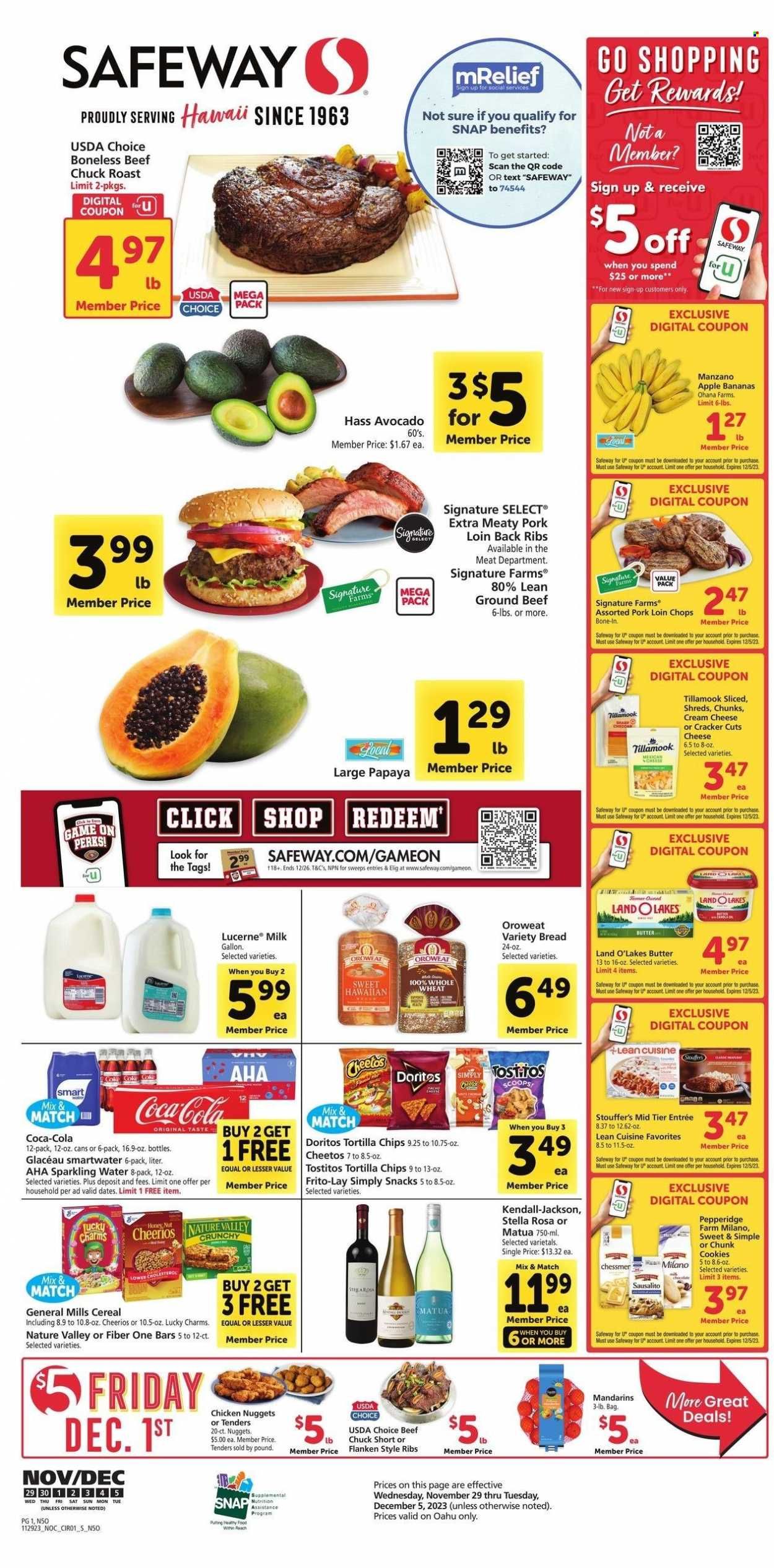 Safeway (HI) Weekly Ad Flyer Specials November 29 to December 5, 2023