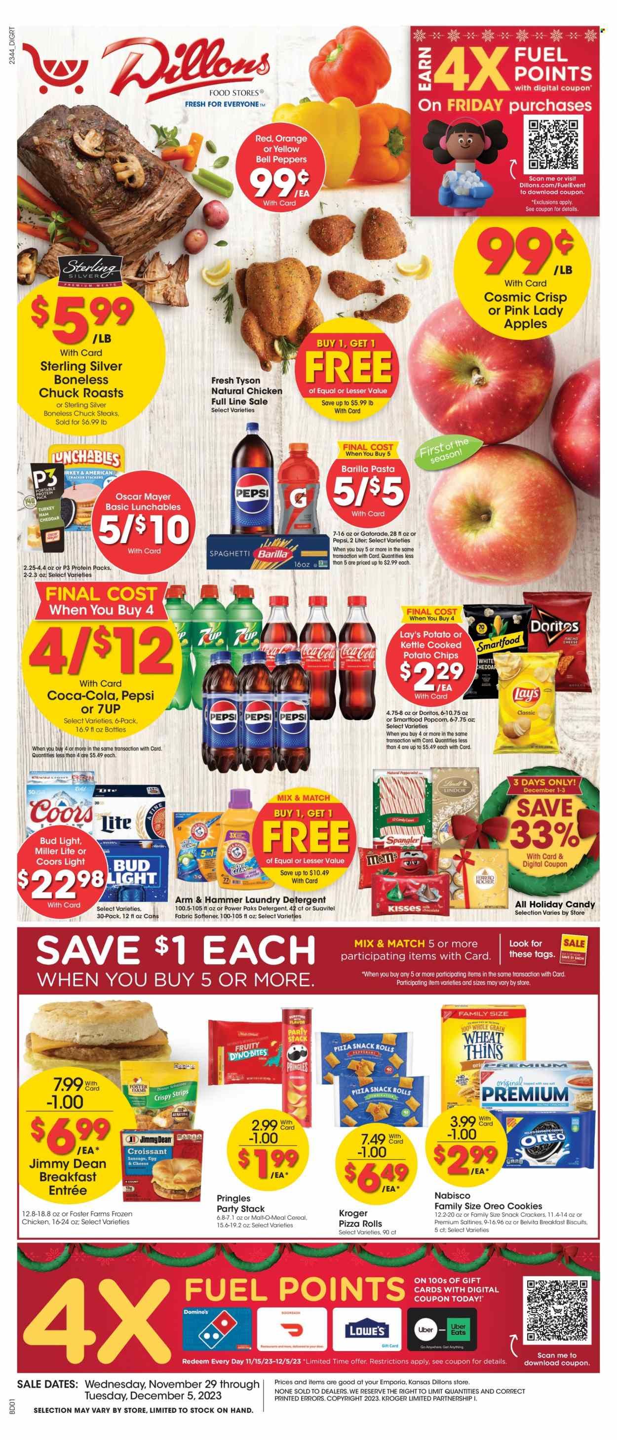 Dillons (KS) Weekly Ad Flyer Specials November 29 to December 5, 2023