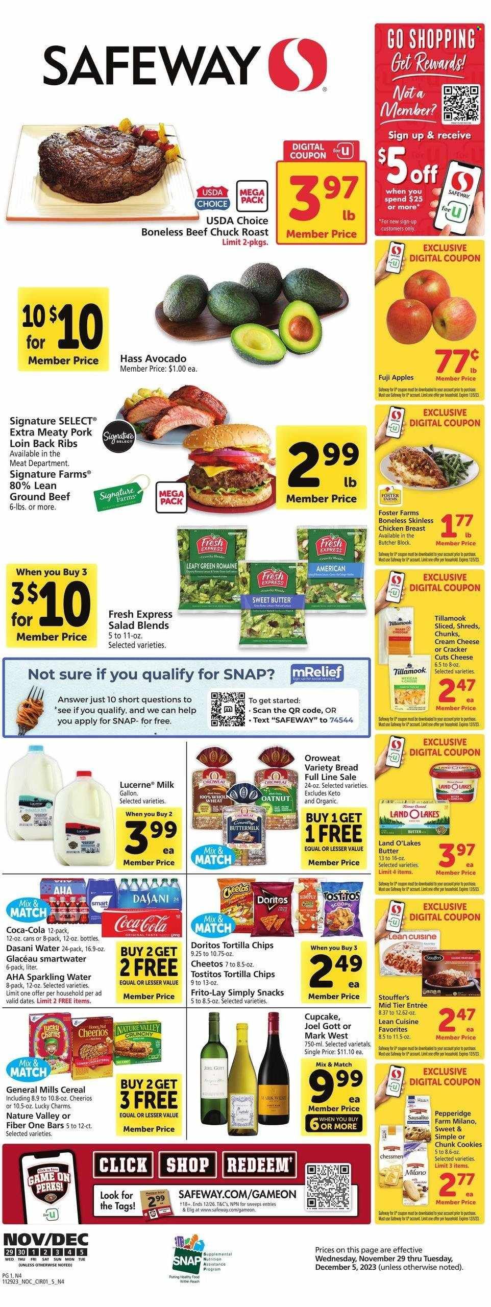 Safeway (NV) Weekly Ad Flyer Specials November 29 to December 5, 2023