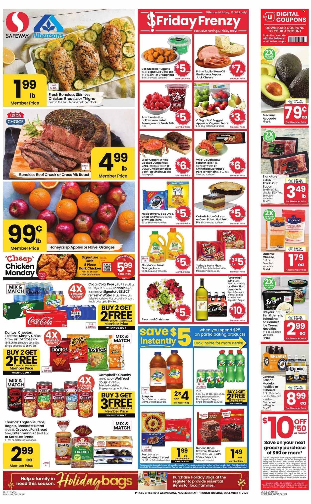 Safeway (OR, WA) Weekly Ad Flyer Specials November 29 to December 5, 2023