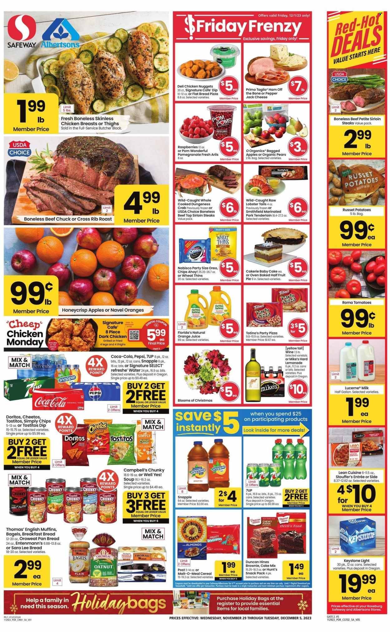 Safeway (OR) Weekly Ad Flyer Specials November 29 to December 5, 2023