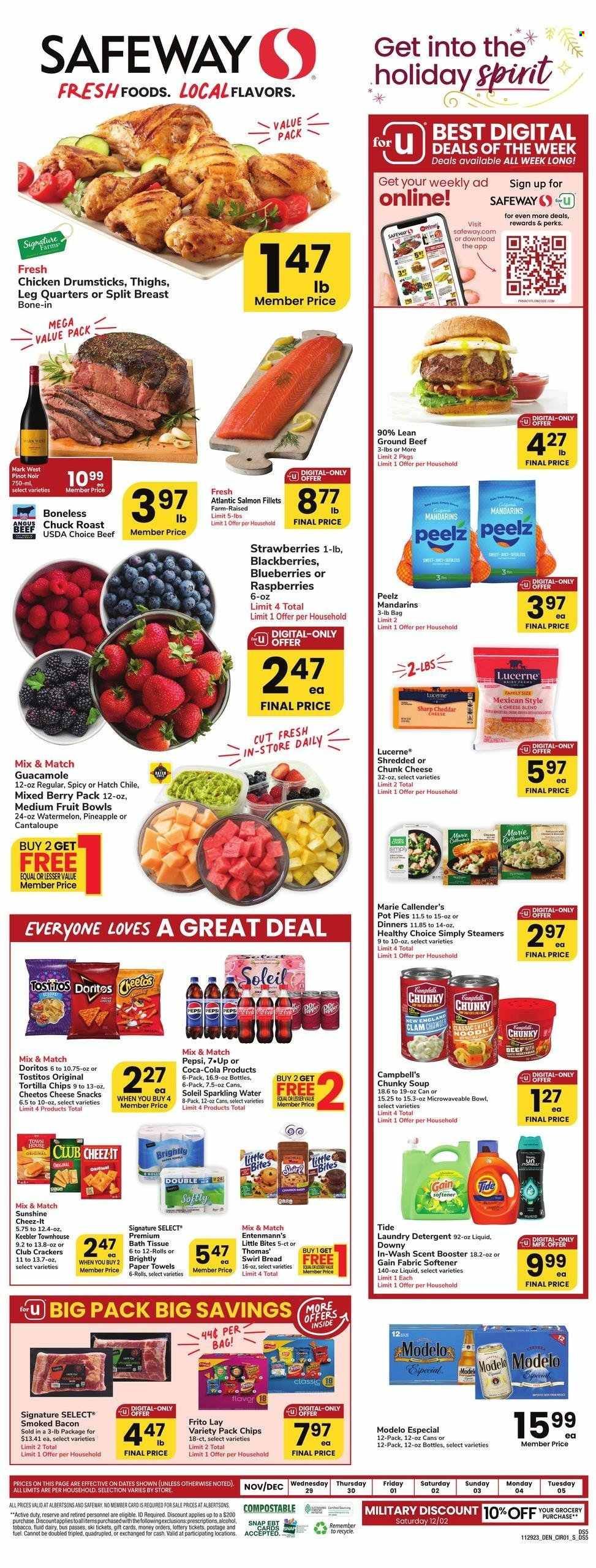 Safeway (SD) Weekly Ad Flyer Specials November 29 to December 5, 2023