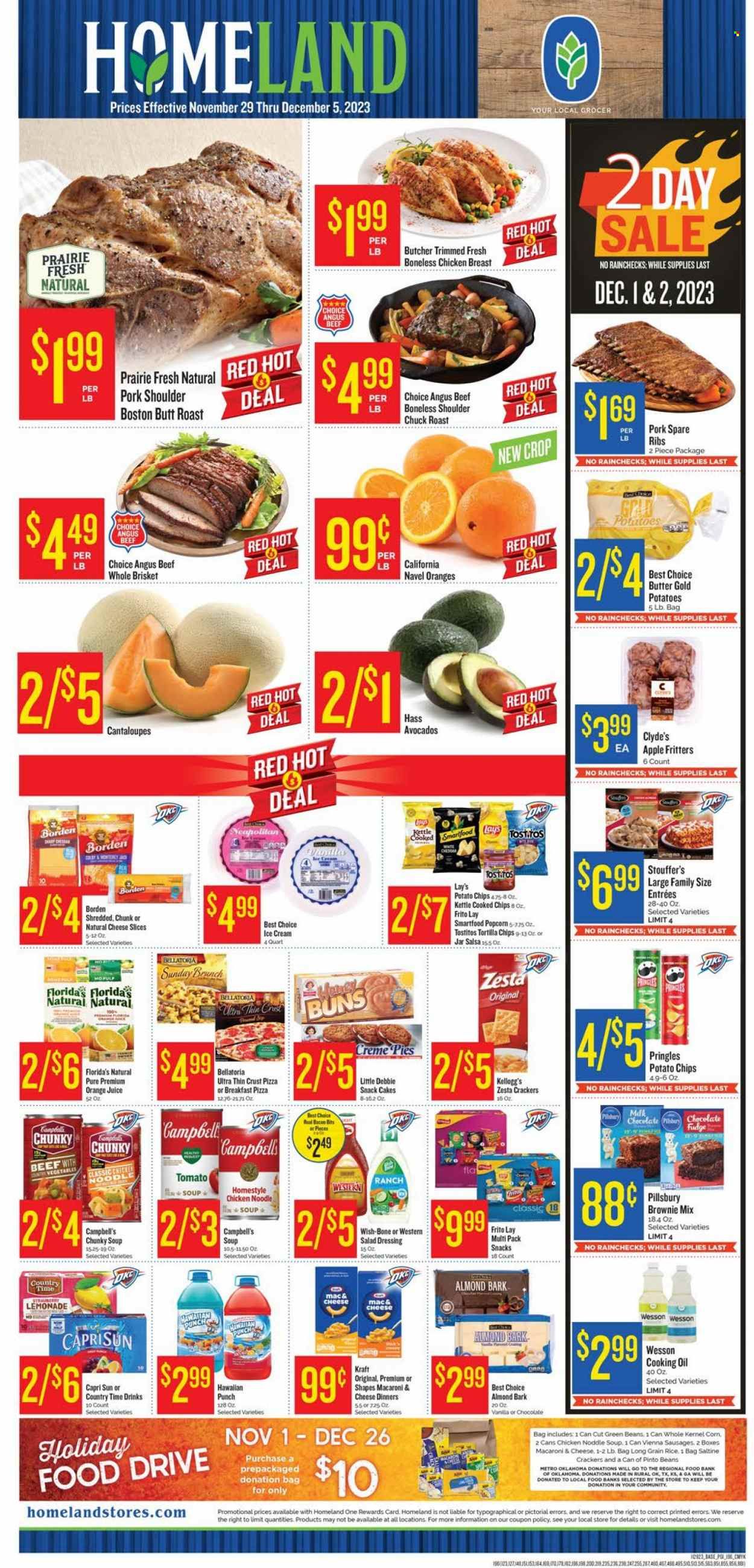 Homeland (OK, TX) Weekly Ad Flyer Specials November 29 to December 5, 2023