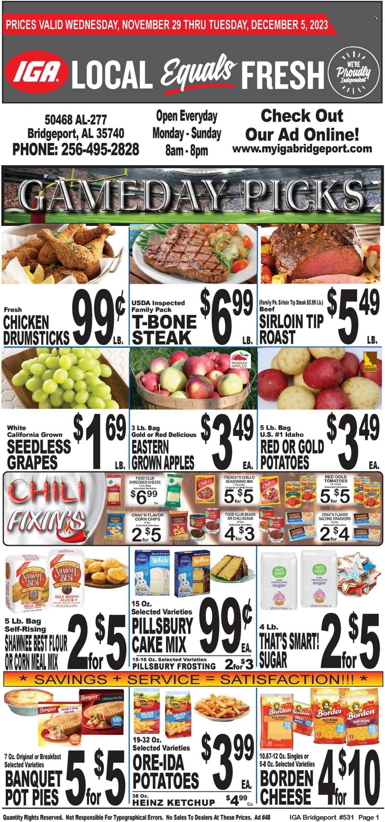 IGA (50) Weekly Ad Flyer Specials November 29 to December 5, 2023