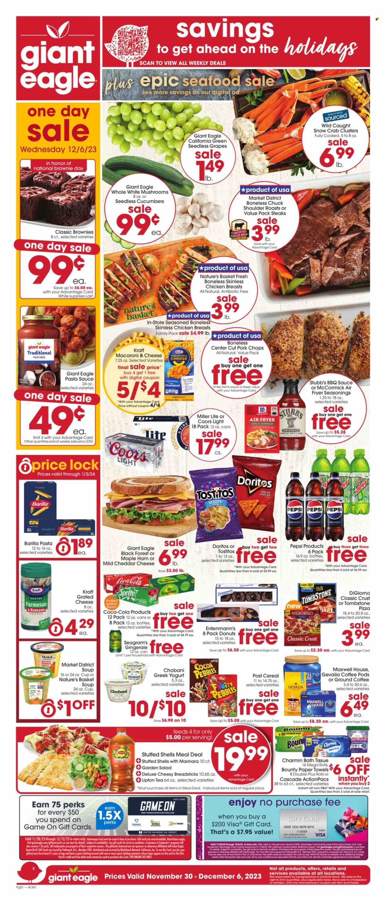 Giant Eagle (WV) Weekly Ad Flyer Specials November 30 to December 6, 2023
