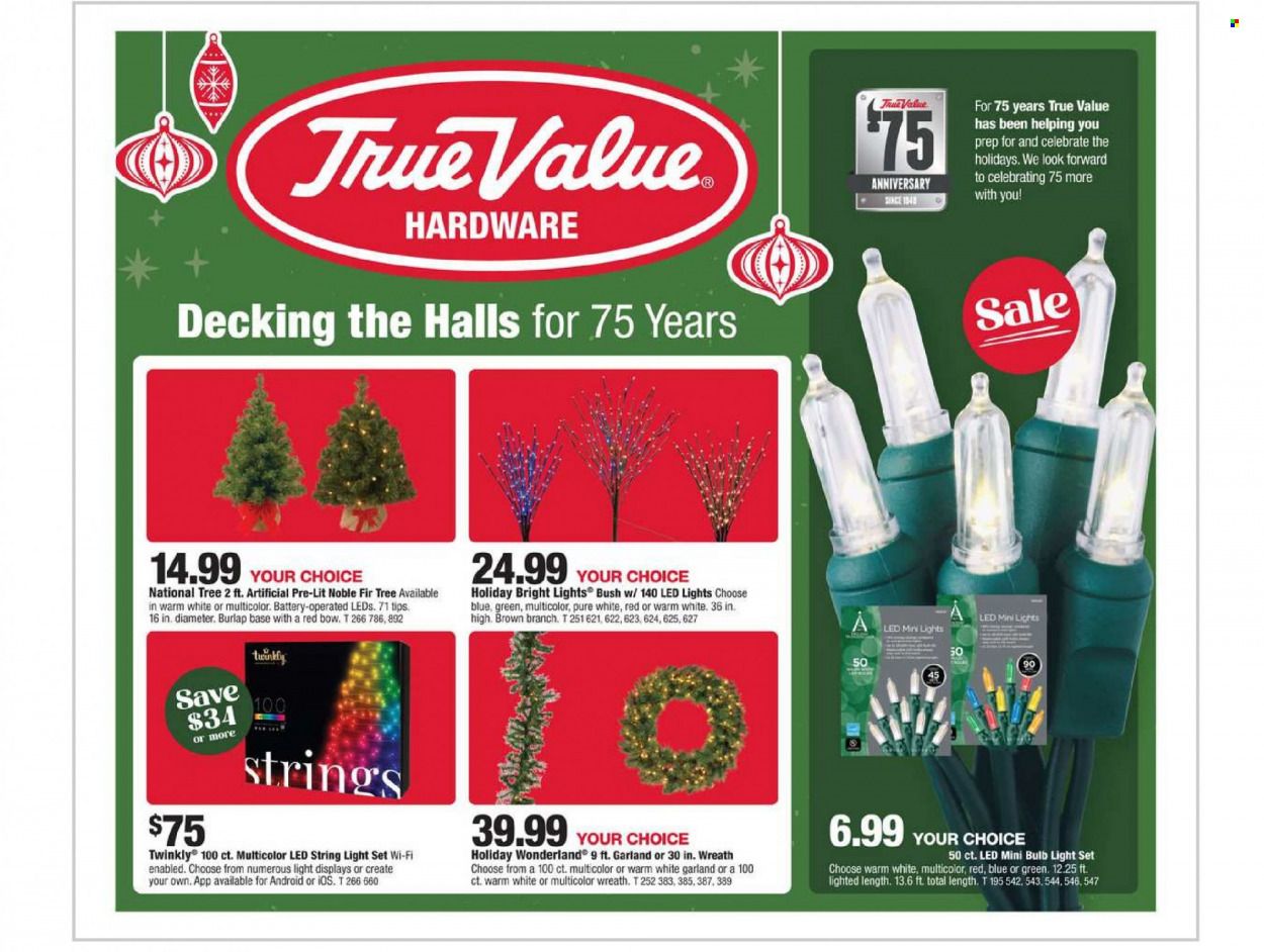 True Value Weekly Ad Flyer Specials November 27 to December 22, 2023