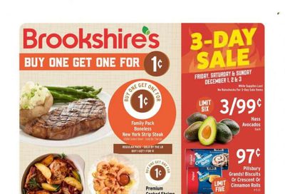 Brookshires (AR, LA, TX) Weekly Ad Flyer Specials November 29 to December 5, 2023