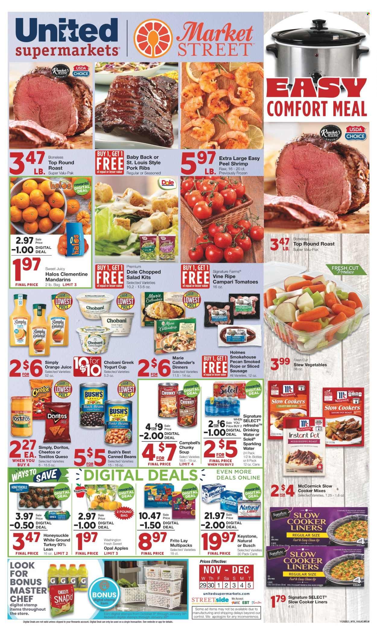 United Supermarkets (TX) Weekly Ad Flyer Specials November 29 to December 5, 2023