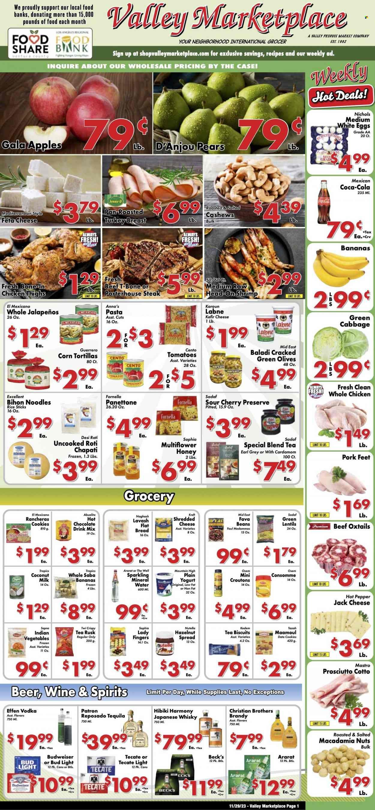 Valley Marketplace (CA) Weekly Ad Flyer Specials November 29 to December 5, 2023
